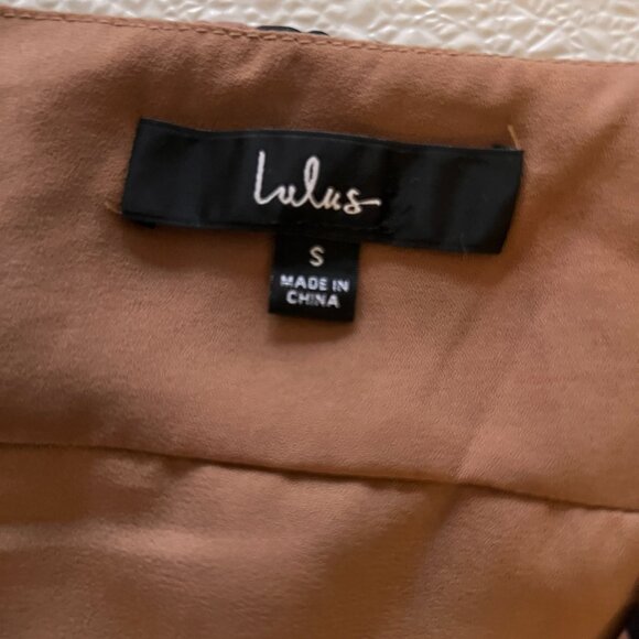 Lulus Small Leopard Print Tiered Romantic Coquette Baby Doll Dress Long Sleeve - Picture 4 of 11